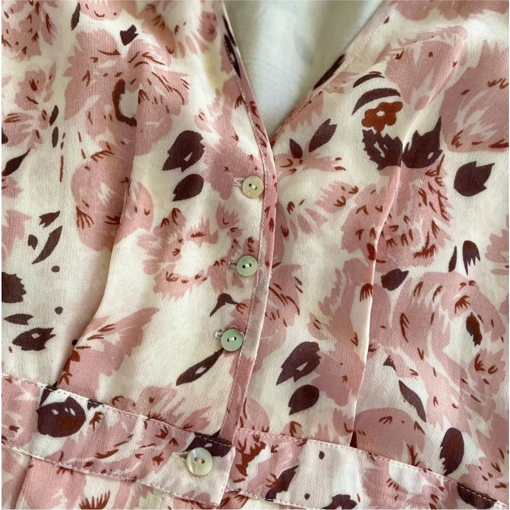 RARE Chan Luu button front midi dress - Picture 3 of 14